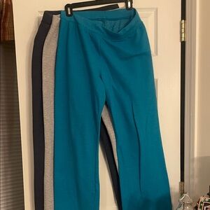 Teal, Gray, and Navy Lounge Pants Set